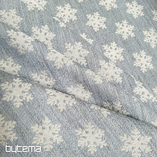 Luxus dekoratív anyag FLAKES GREY