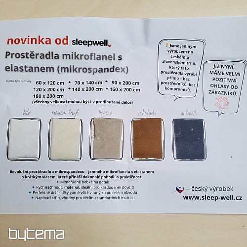 Mikroelastánd lepedő MOONSHINE