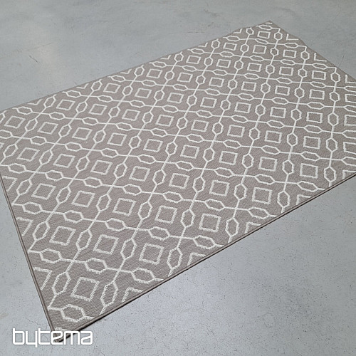 Duce kültéri szőnyeg kifelé-be geometriával