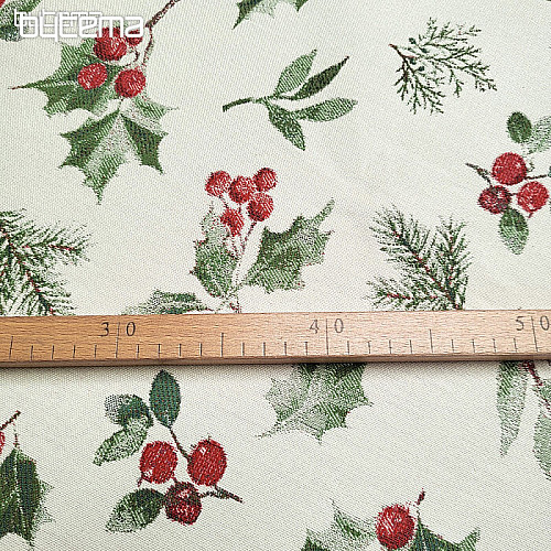 Luxus dekoratív anyag HOLLY GREEN