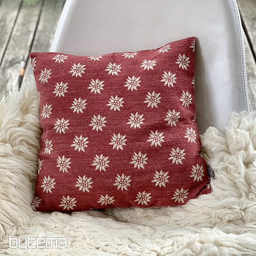 Luxus dekoratív huzat PROTEŽ ALPINE RED