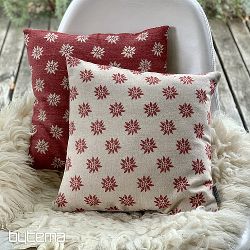 Luxus dekoratív huzat PROTEŽ ALPINE RED