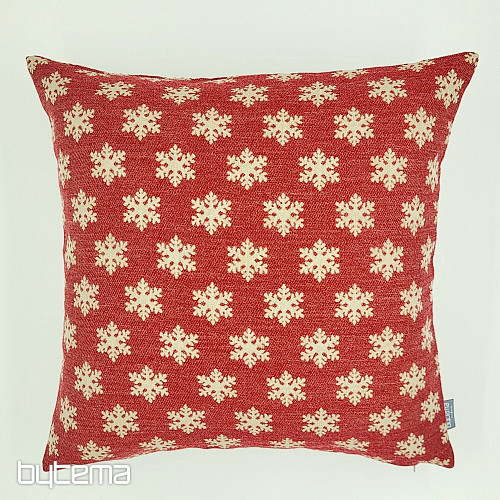 Luxus dekoratív huzat FLAKES RED