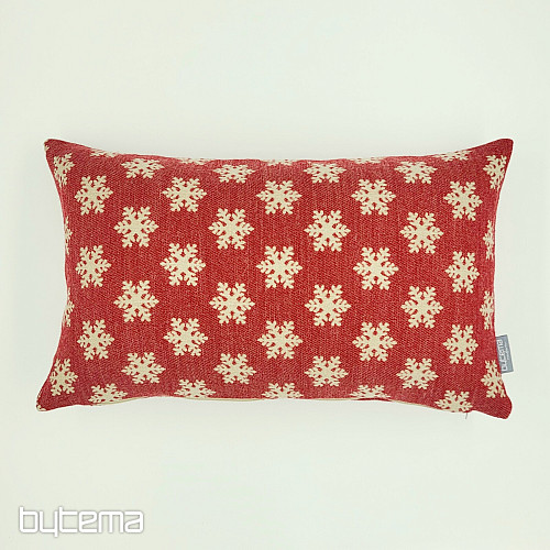 Luxus dekoratív huzat FLAKES RED