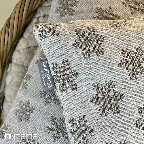 Luxus díszborítás FLAKES BEIGE