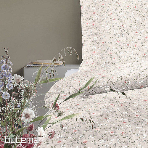 IRISETTE luxus pamut szatén TOKIO 8567-80 NATUR