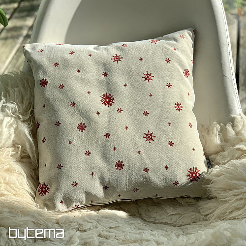 Karácsonyi gobelinhuzat Finom pelyhek PIROS