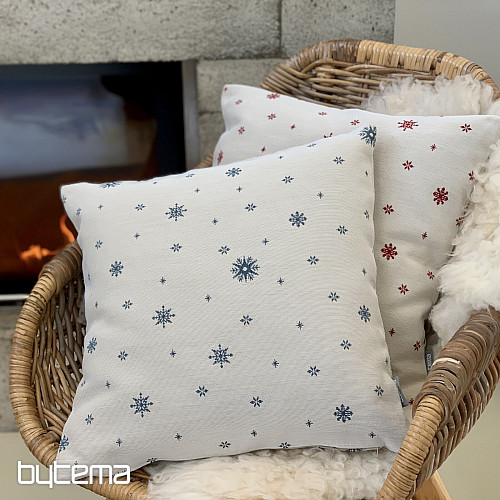 Karácsonyi gobelin huzat Finom pelyhek KÉK