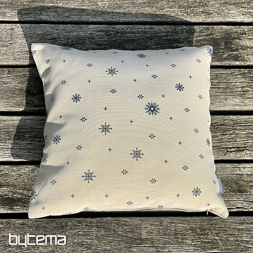 Karácsonyi gobelin huzat Finom pelyhek KÉK