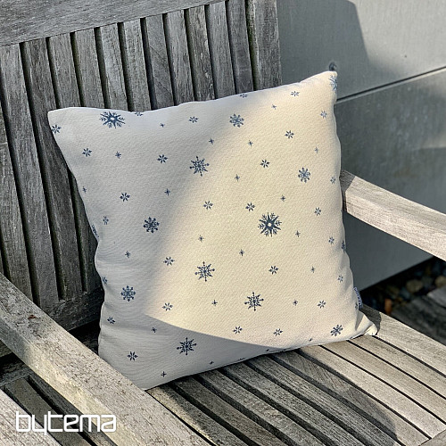 Karácsonyi gobelin huzat Finom pelyhek KÉK