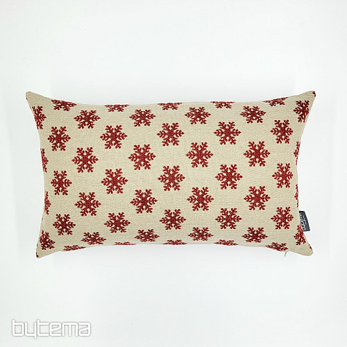 Luxus dekoratív huzat FLAKES RED B