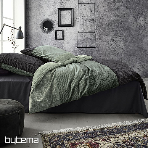 Luxus flanel ágynemű IRISETTE KOALA 8430-30 ZÖLD