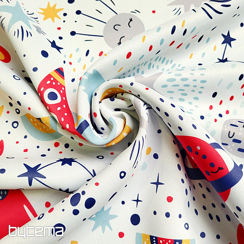 Dekoratív szövet BLACK OUT Space