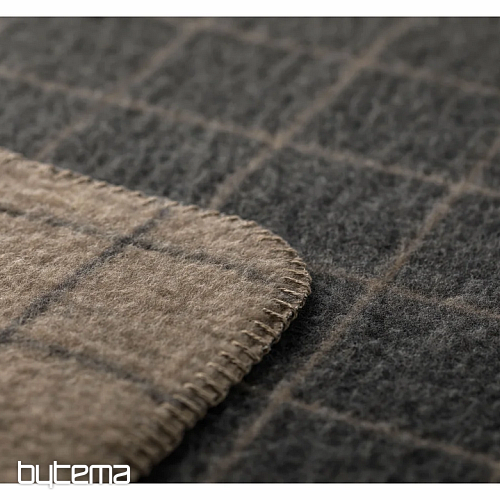 Takaró DF MERANO SZÜRKE KOCKÁS