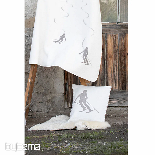 Dekoratív huzat DF LUCA SKIER BEIGE