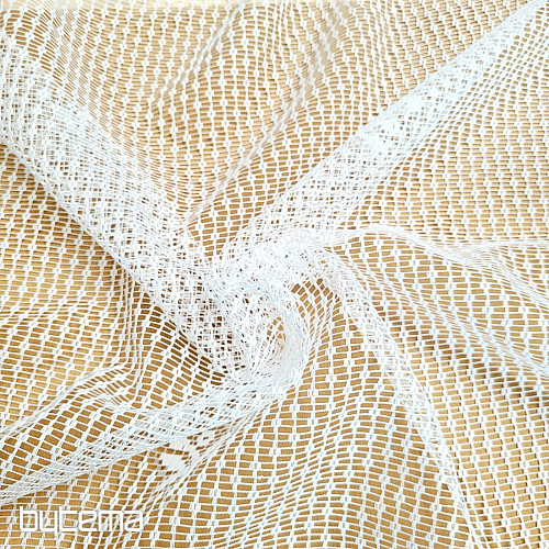 HEDA fehér jacquard függöny