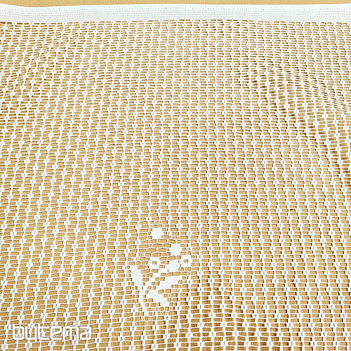 HEDA fehér jacquard függöny