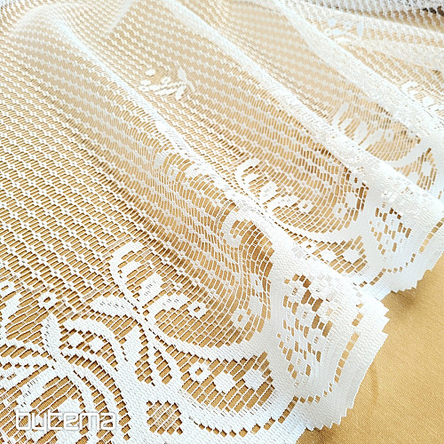 HEDA fehér jacquard függöny