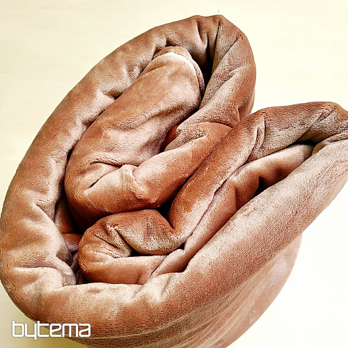 Mikroflanel ágynemű CSOKOLÁDÉ