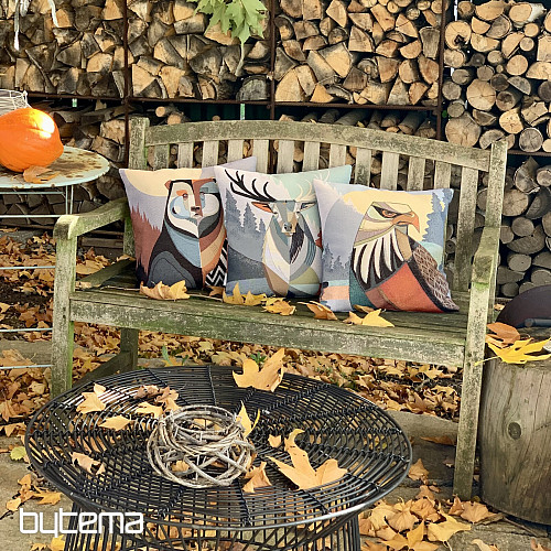 Gobelin párnahuzat SZARVAS