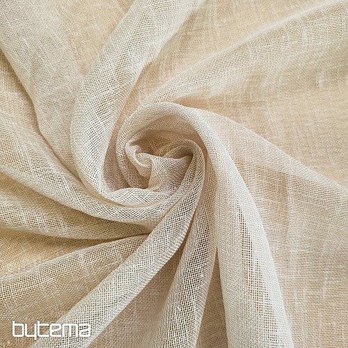 Luxusfüggöny GERSTER 11334 szürke-bézs