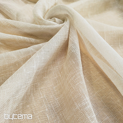 Luxusfüggöny GERSTER 11334 szürke-bézs