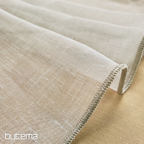 Luxusfüggöny GERSTER 11334 szürke-bézs