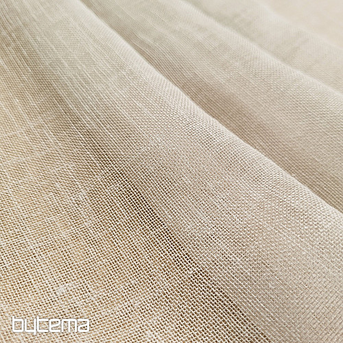 Luxusfüggöny GERSTER 11334 szürke-bézs