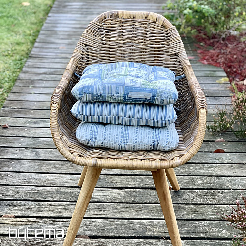 TOSCANA VALERY FOLTOZOTT PÁRNA PÁRNA kék