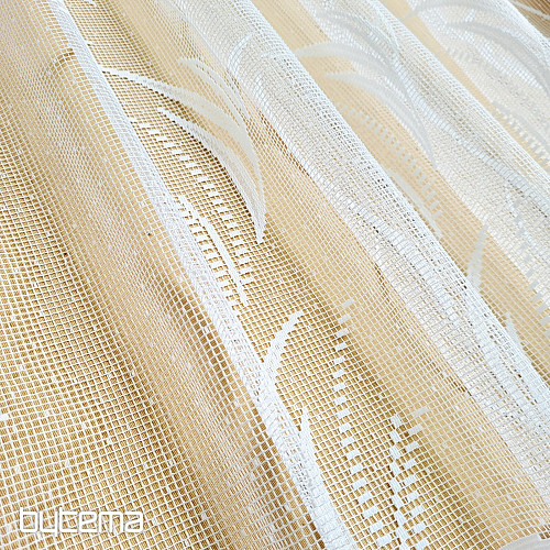 Jacquard függöny V2502 fehér