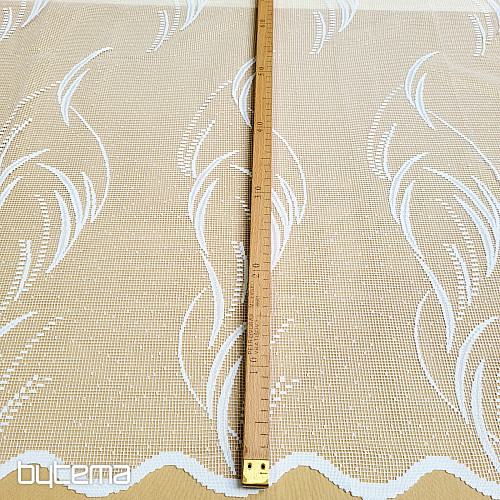 Jacquard függöny V2502 fehér