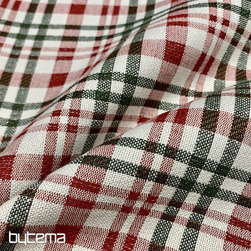 Karácsonyi terítő és sál SKÓT SHELLEY KOCKÁS