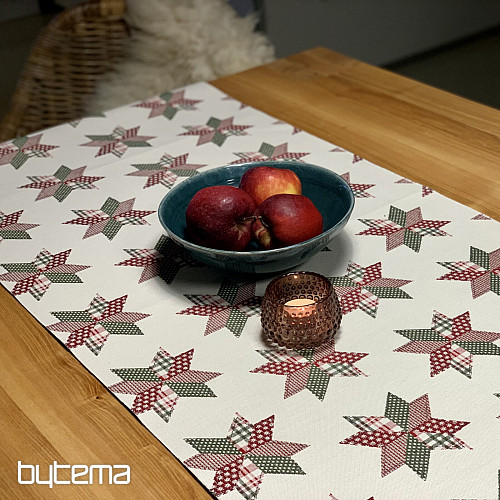 Karácsonyi terítő és sál STAR SHELLEY