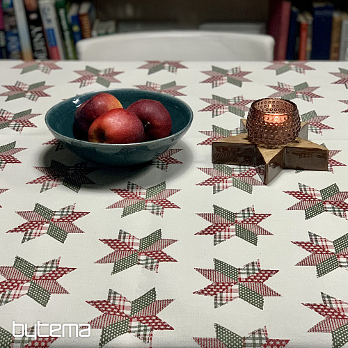 Karácsonyi terítő és sál STAR SHELLEY