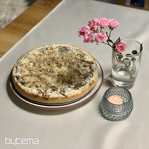 Egyszínű terítő Krém