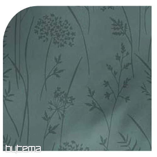 Luxus pamut damaszt RIO GREEN