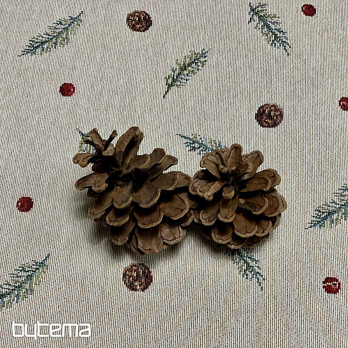 Karácsonyi gobelin terítő kerek TÉLI MADÁR