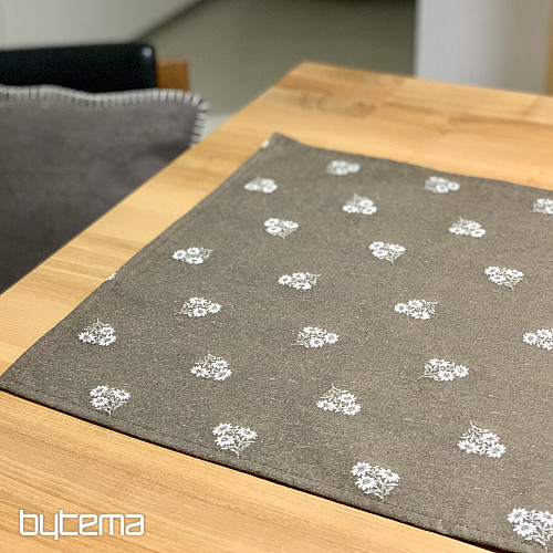 Jacquard sál ALPINE WOOLS BROWN