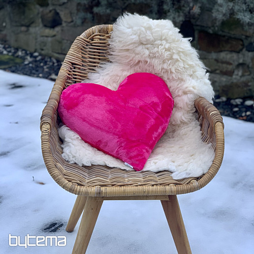 Párna SZÍV RÓZSASZÍN