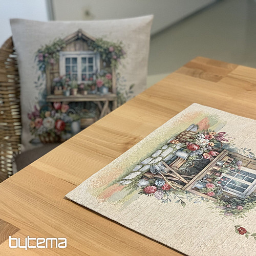 Gobelin terítő és sál GARDEN HOUSE