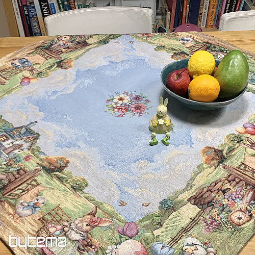 Gobelin terítő és sál HÚSVÉTI UTAZÁS