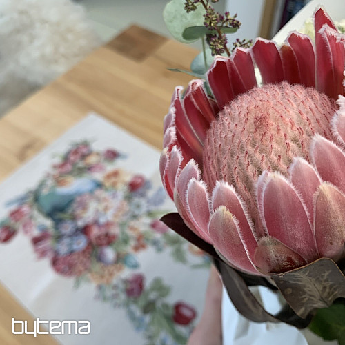 Gobelin terítő és sál TAVASZI CSOKOR