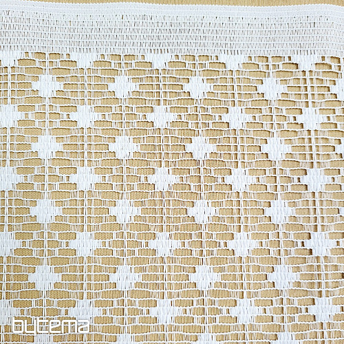 ZORA jacquard függöny fehér