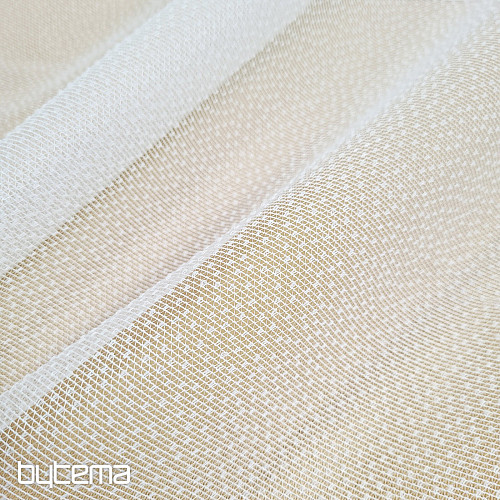 INGRID fehér jacquard függöny