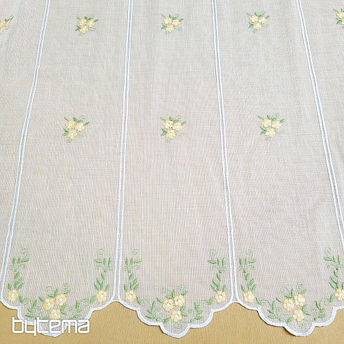 SÁRGA VIRÁGOK üvegfüggöny