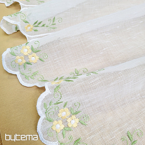 SÁRGA VIRÁGOK üvegfüggöny