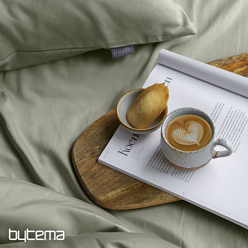 IRISETTE luxus pamutszatén PARIS 8000-32 SAGE