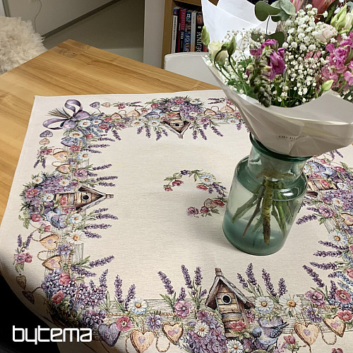 Gobelin terítő és sál MADÁRHÁZ