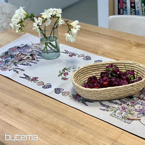 Gobelin terítő és sál MADÁRHÁZ