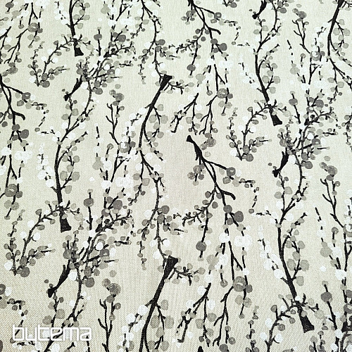 Dekoratív anyag TREE BUBBLES GREY